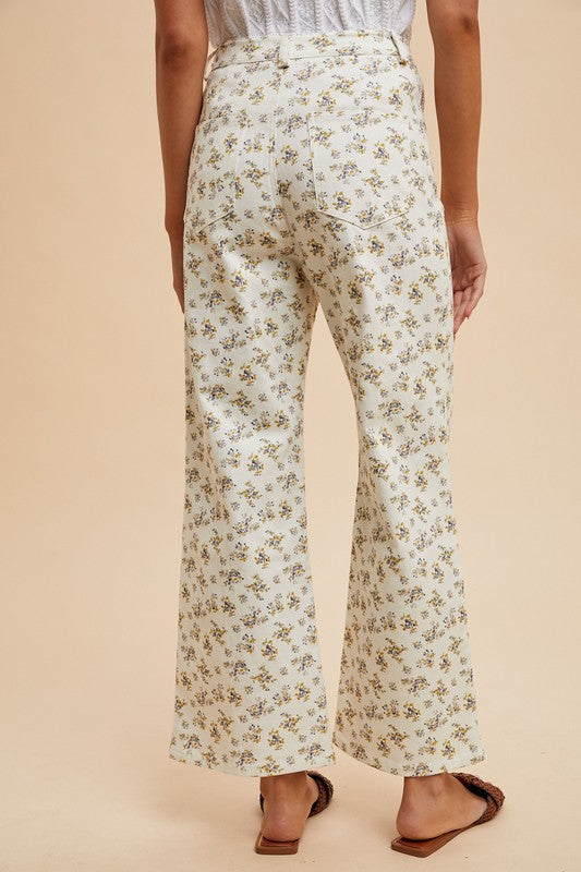 Farrah Floral Jean