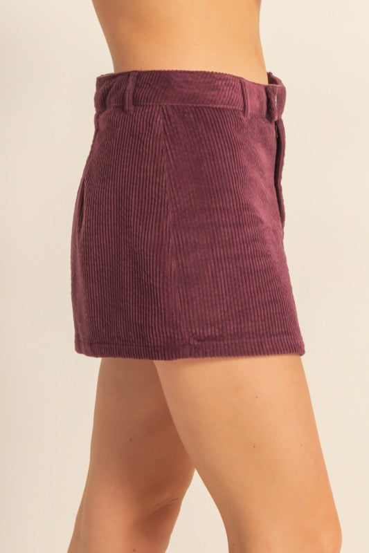 Courtney Corduroy Skort