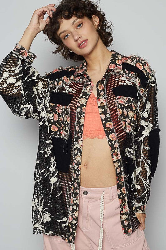 Carly Crochet Shirt
