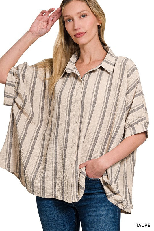 Shirley Stripe Blouse - SALE