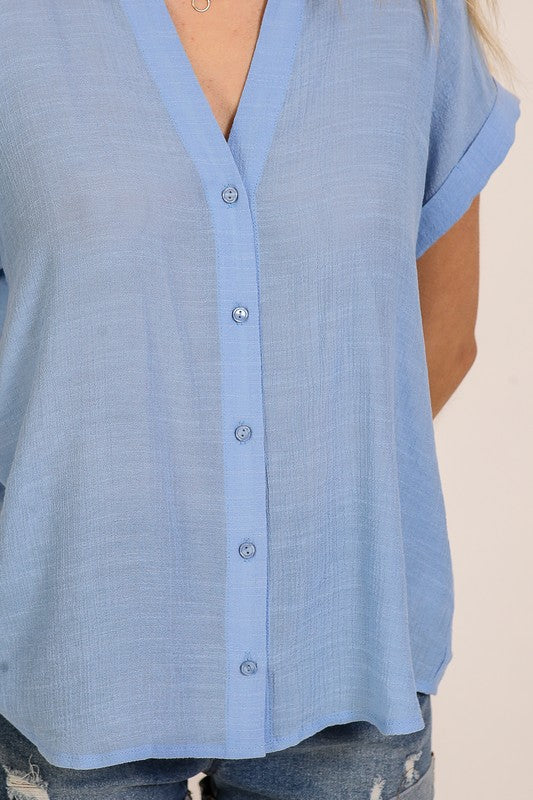 Lorelei Linen Top
