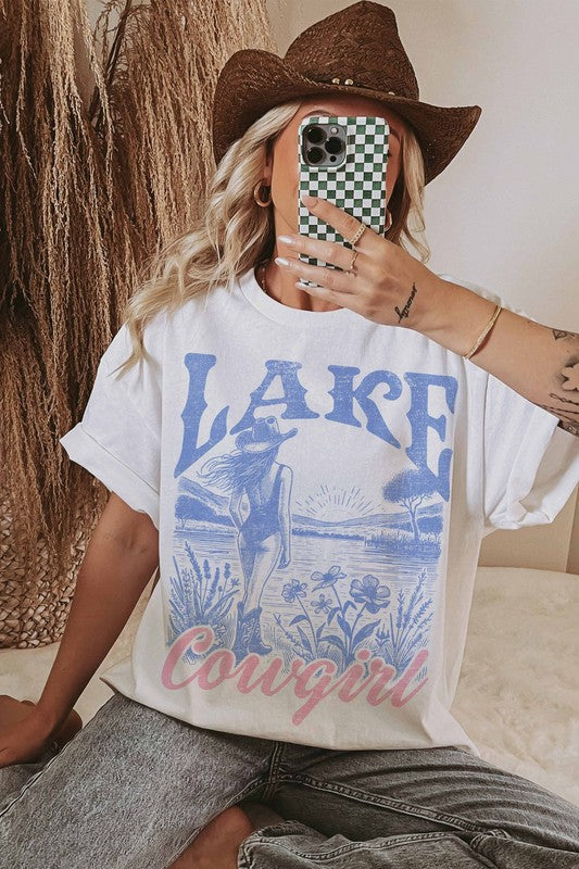Lake Cowgirl Tee - SALE