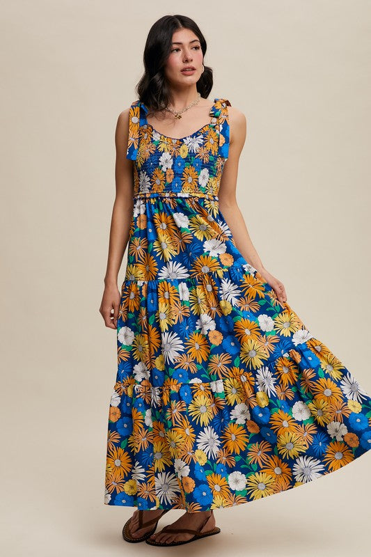 Bianca Bold Floral Dress