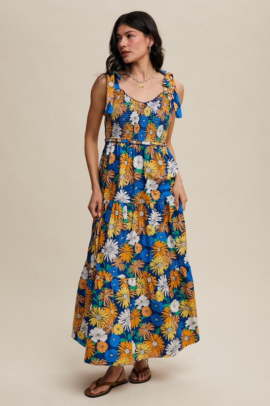 Bianca Bold Floral Dress