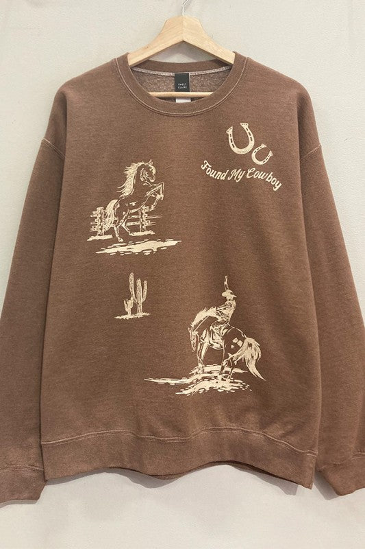 Found My Cowboy Crewneck