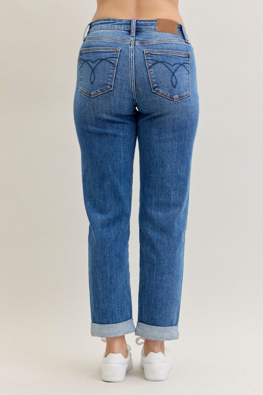 JB Boyfriend Cuff Jean