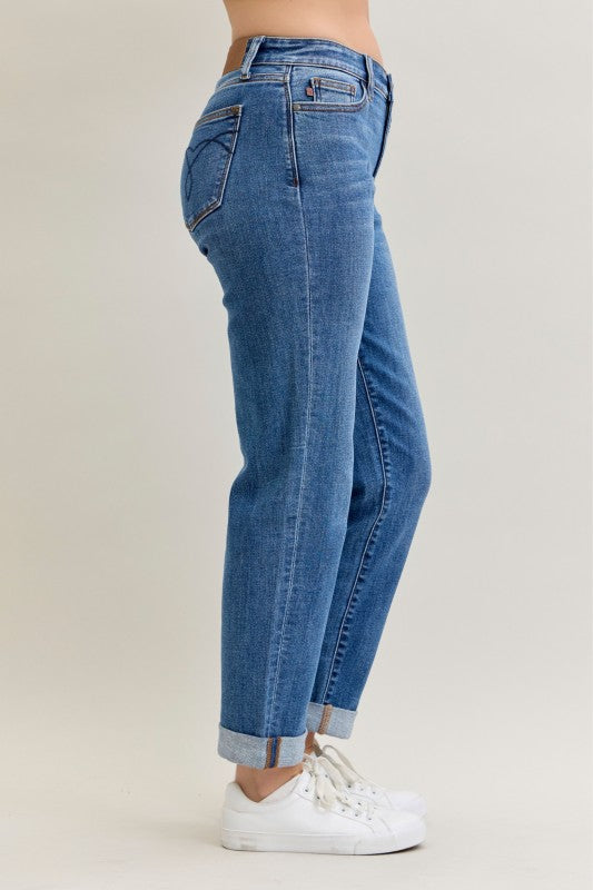JB Boyfriend Cuff Jean