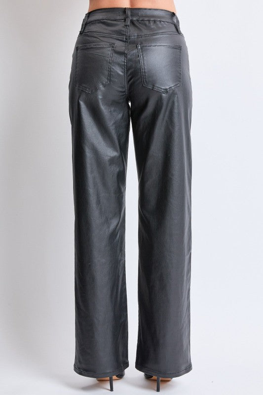 Frannkie Faux Leather Pants