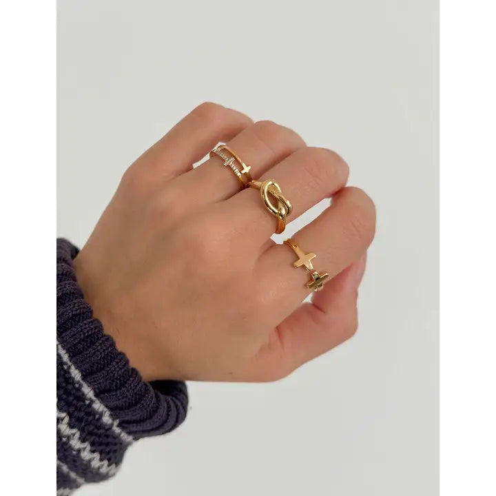 Knot Gold Ring