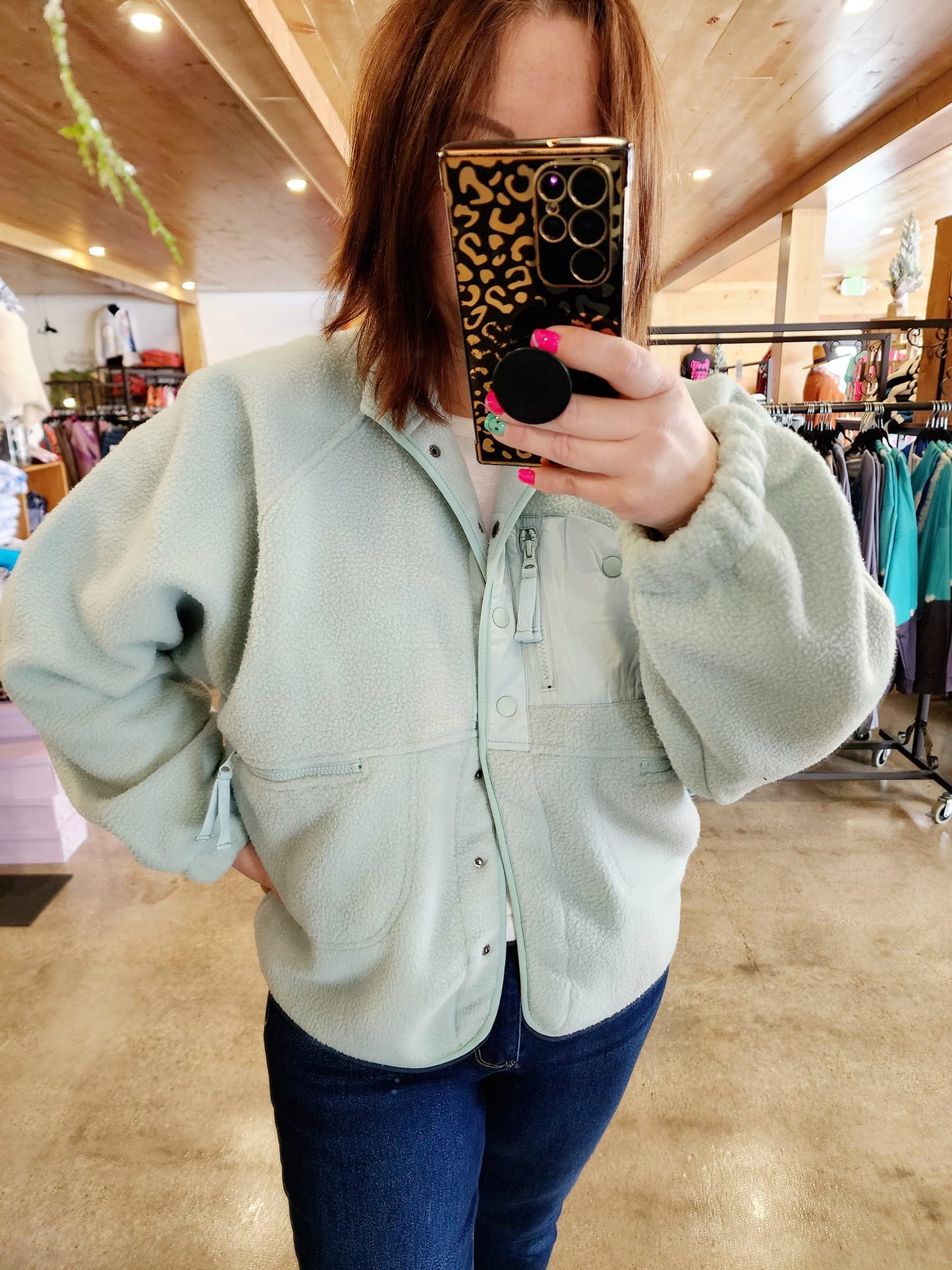 Snap Button Jacket - Sale