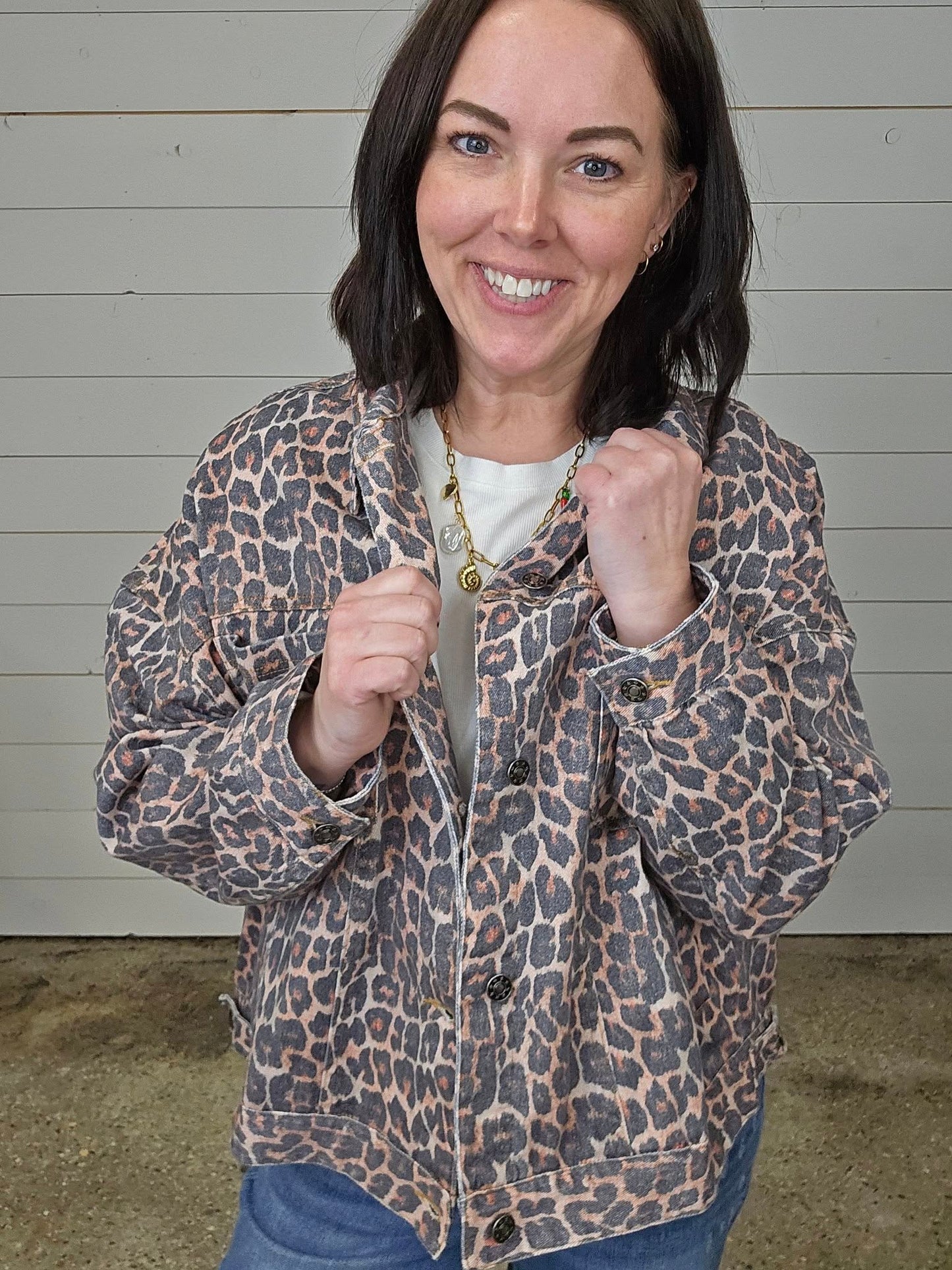 Leopard Work Jacket