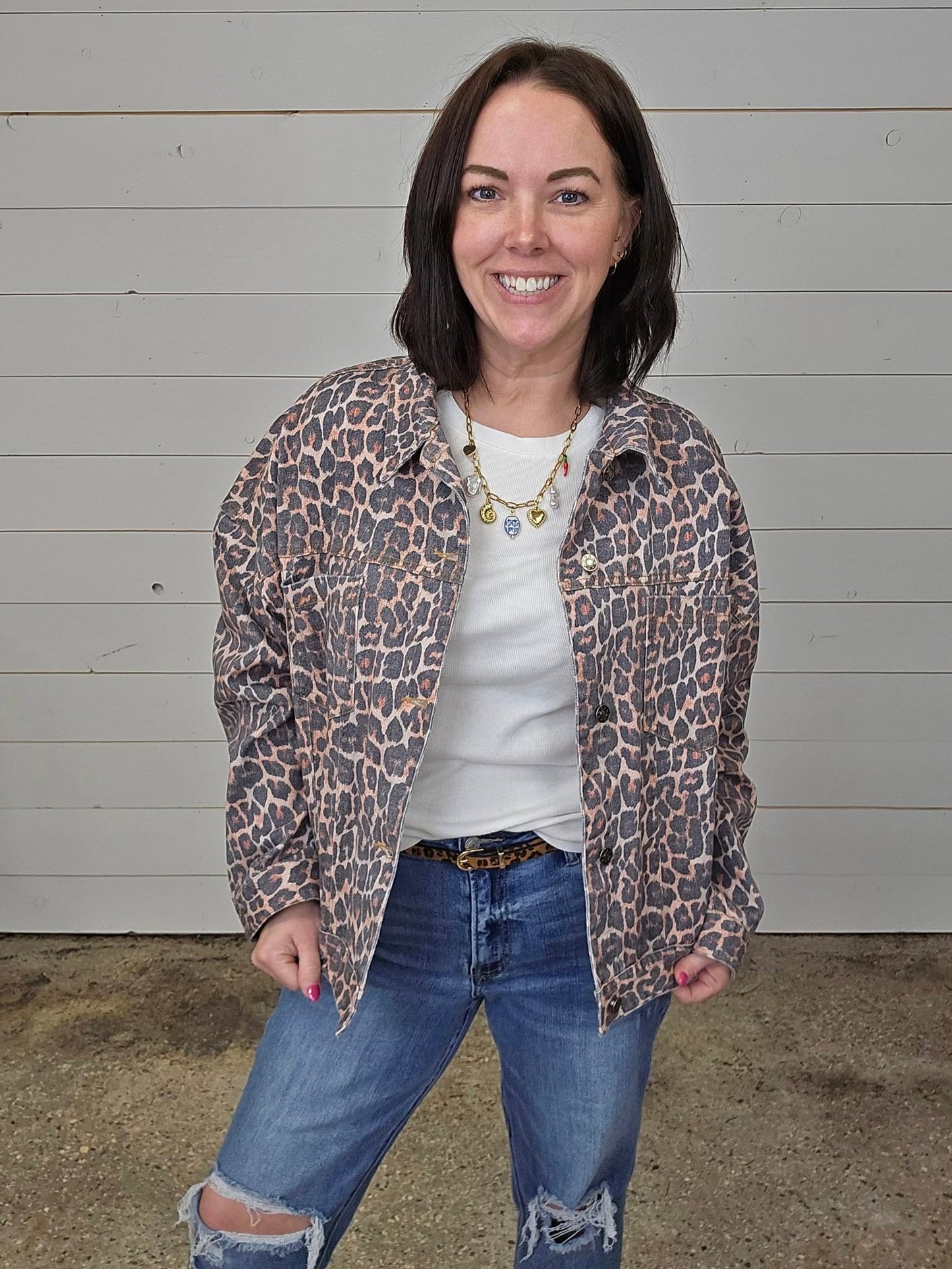 Leopard Work Jacket