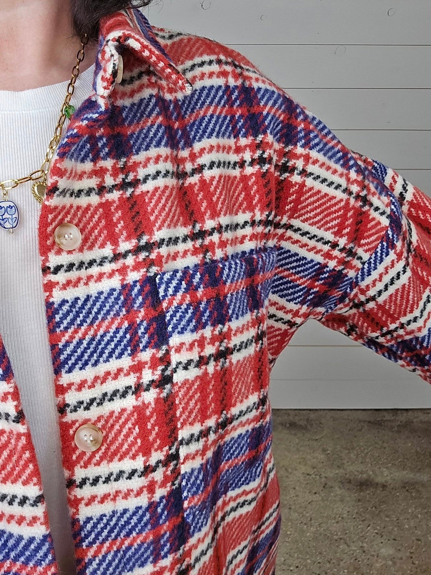 Red Plaid Shacket