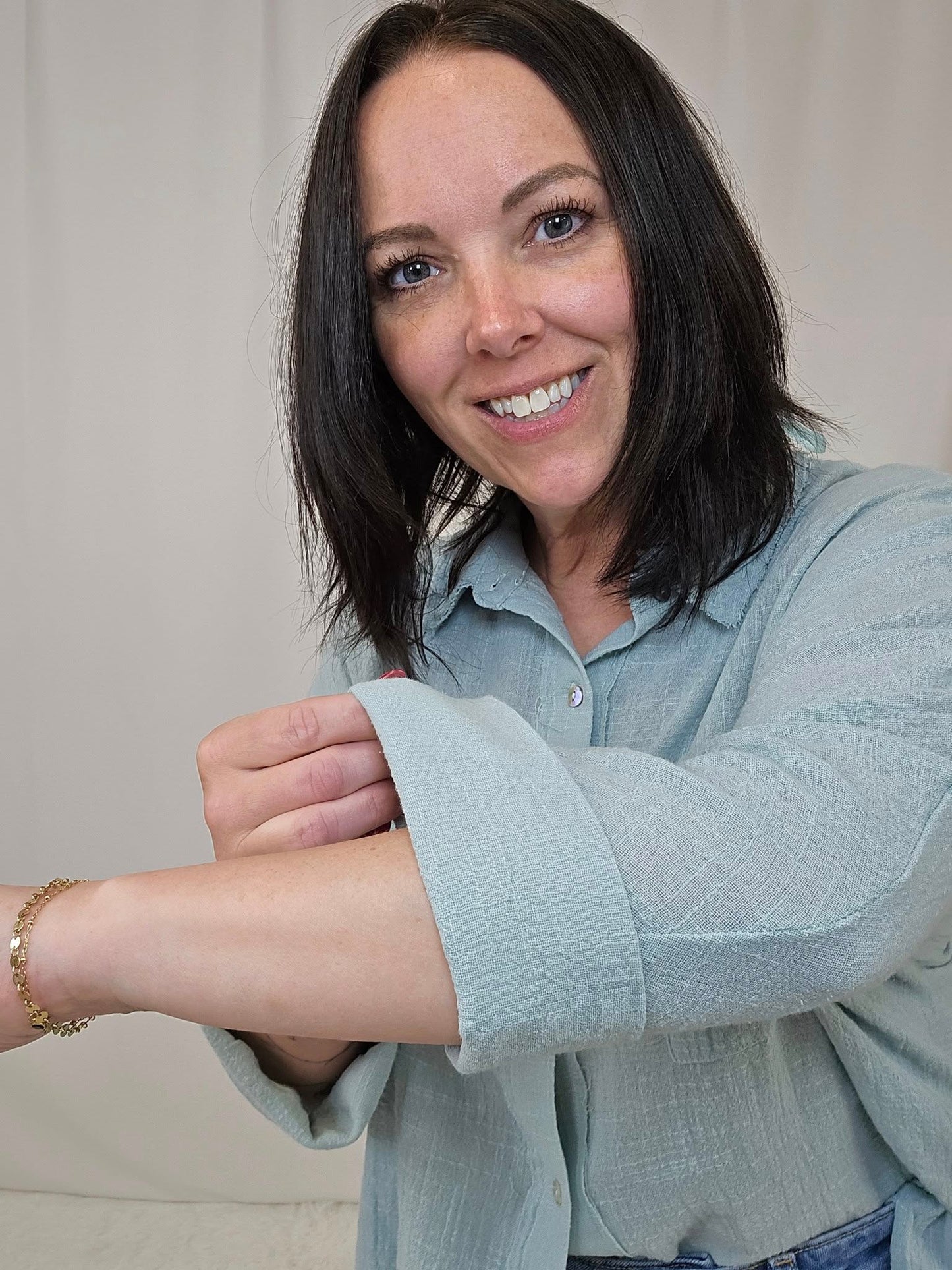 Gemma Gauze Shirt - SALE