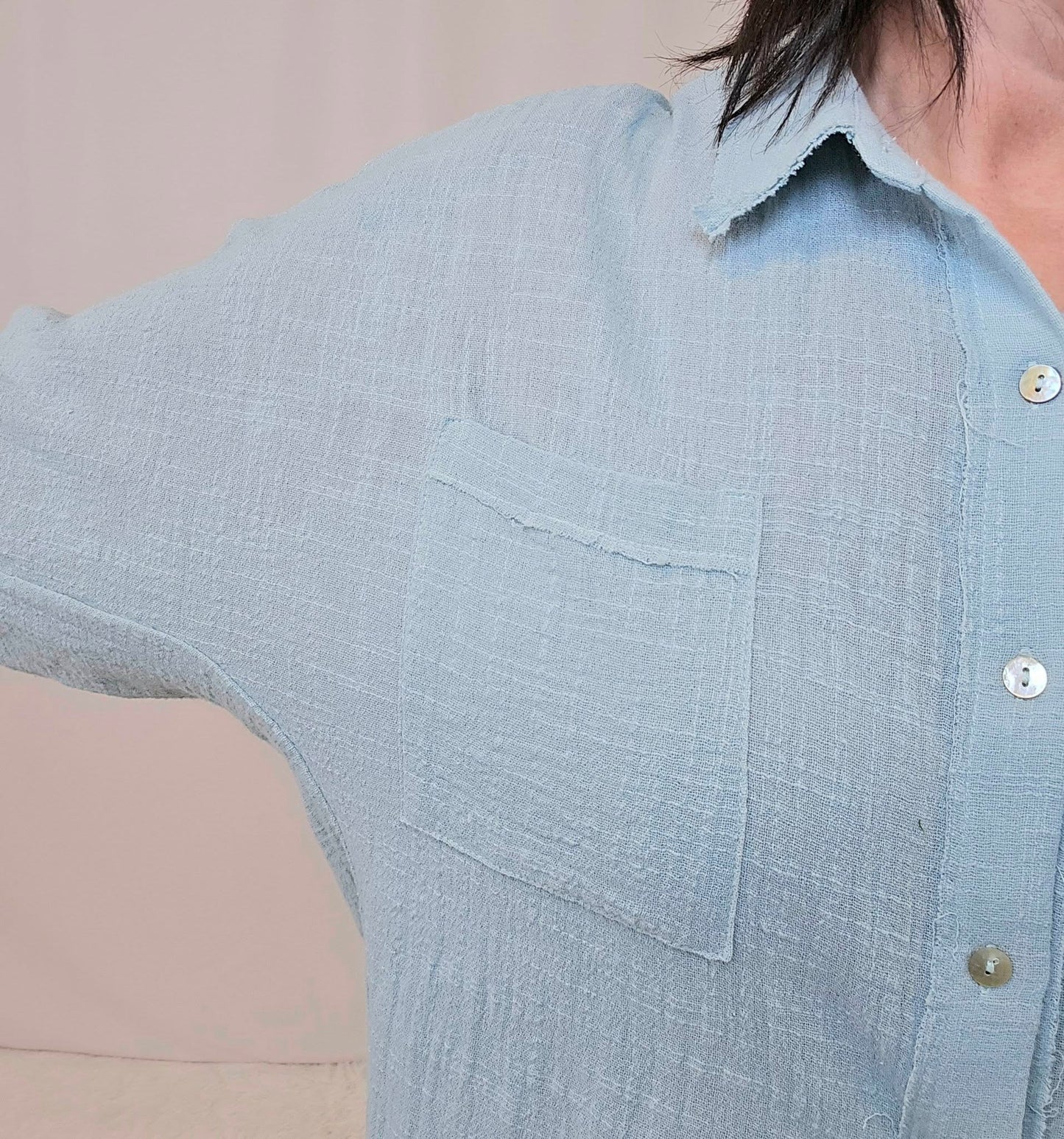 Gemma Gauze Shirt - SALE