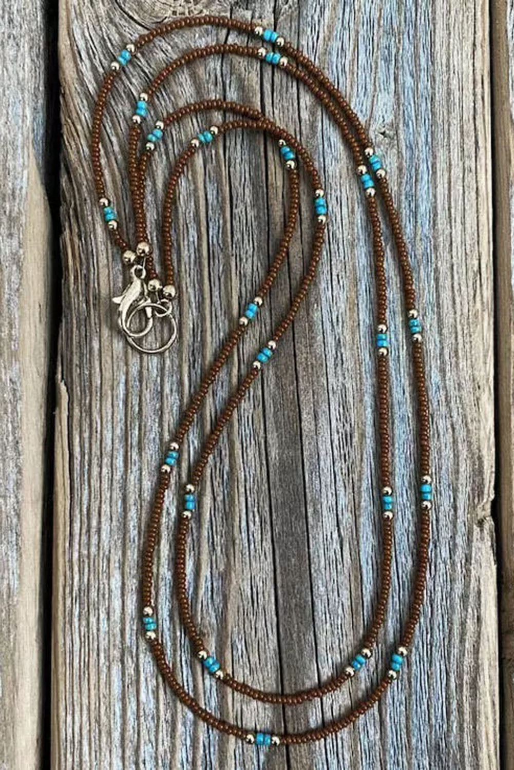 Brown Beaded Necklace