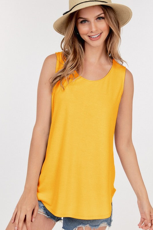 Scoop Neck Tank - sale