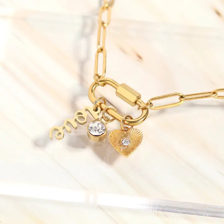 Love Charm Necklace