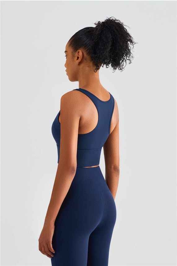 Lotus Longlined Sports Bra