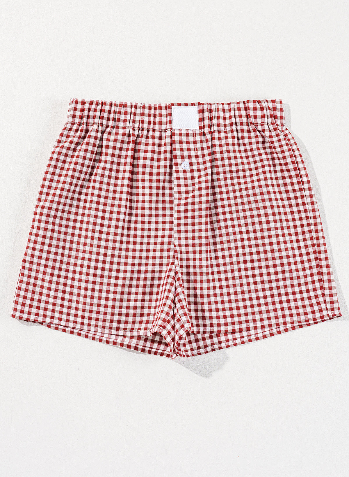 Red Gingham Shorts - SALE