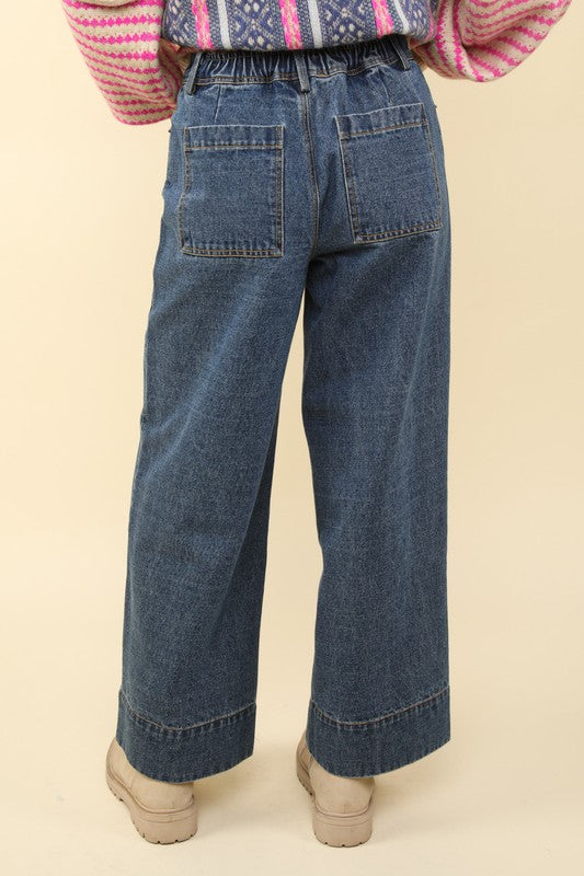 Wide Leg Denim Jean