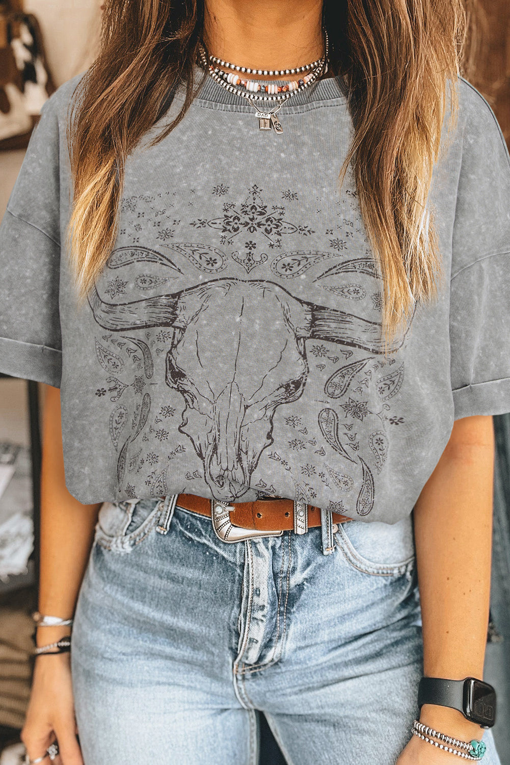 Western Steer Tee