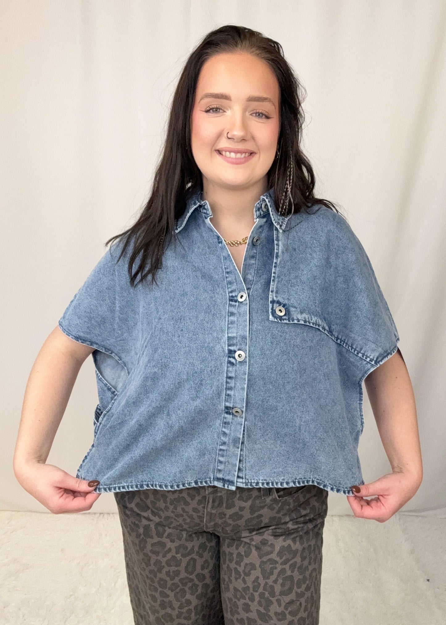 Denim Casual Shirt