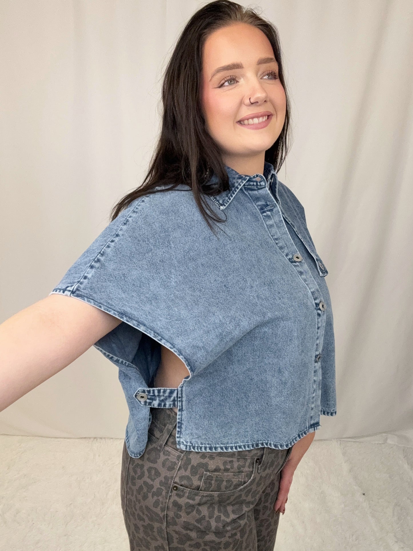 Denim Casual Shirt