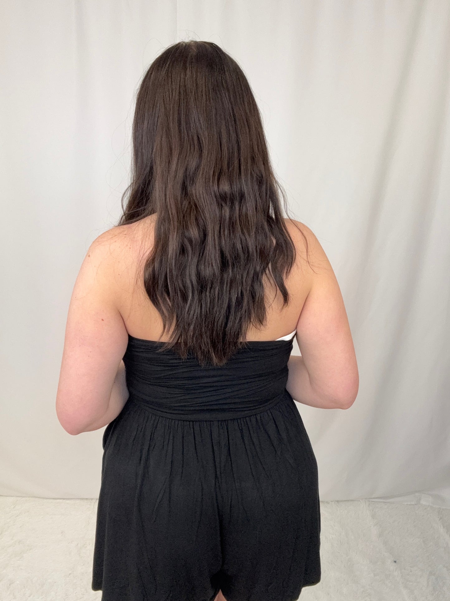 Babs Black Romper - SALE