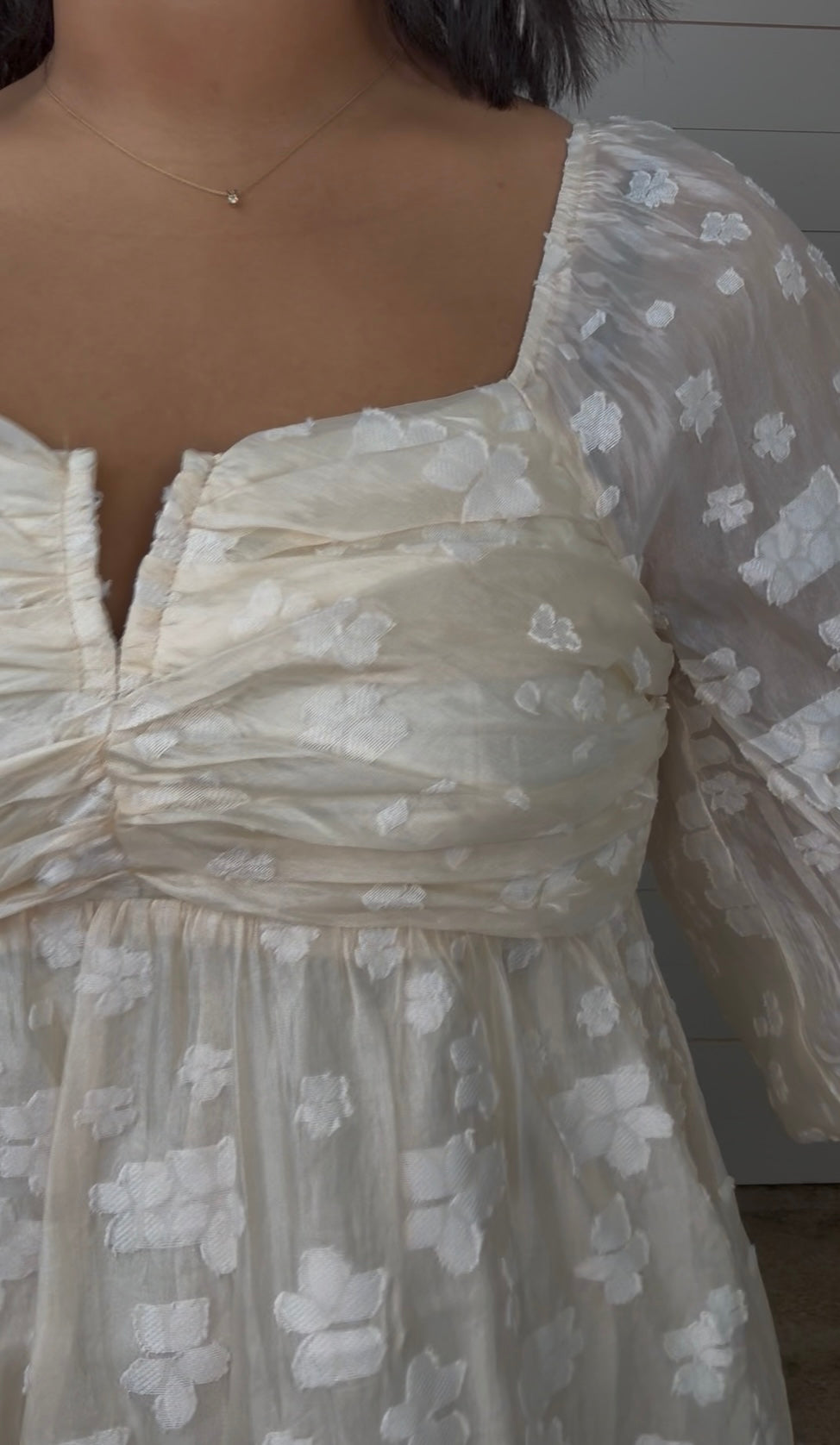 Organza Babydoll Dress