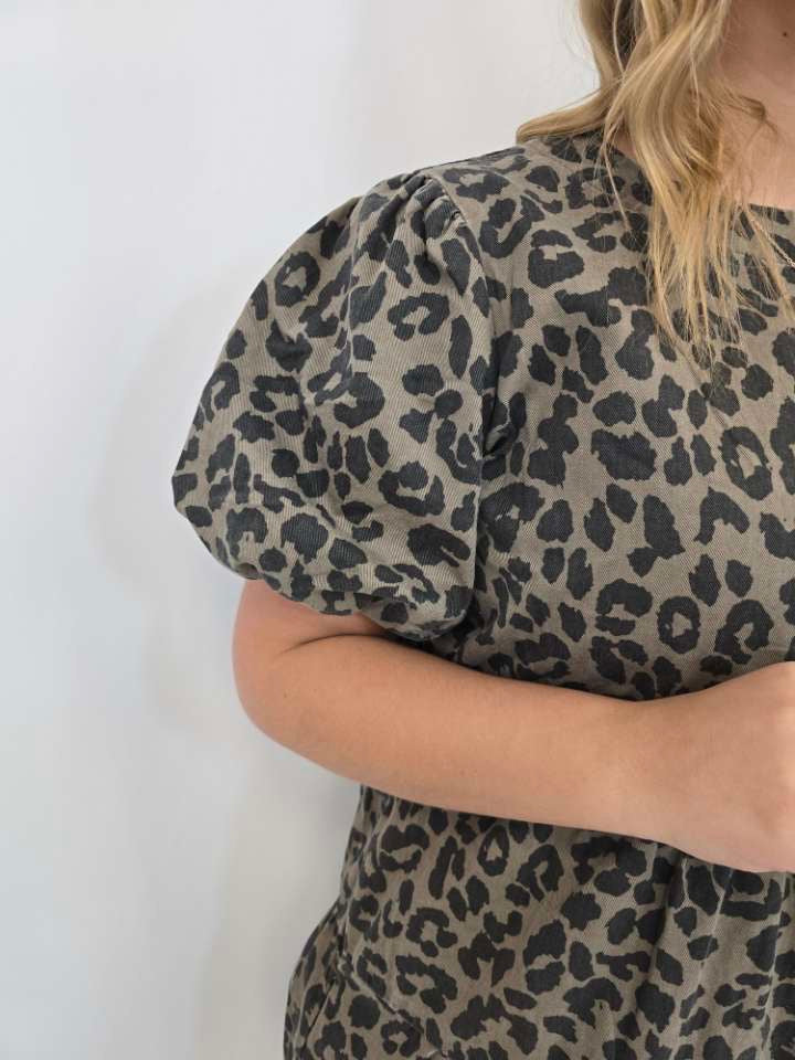 Lia Leopard Dress