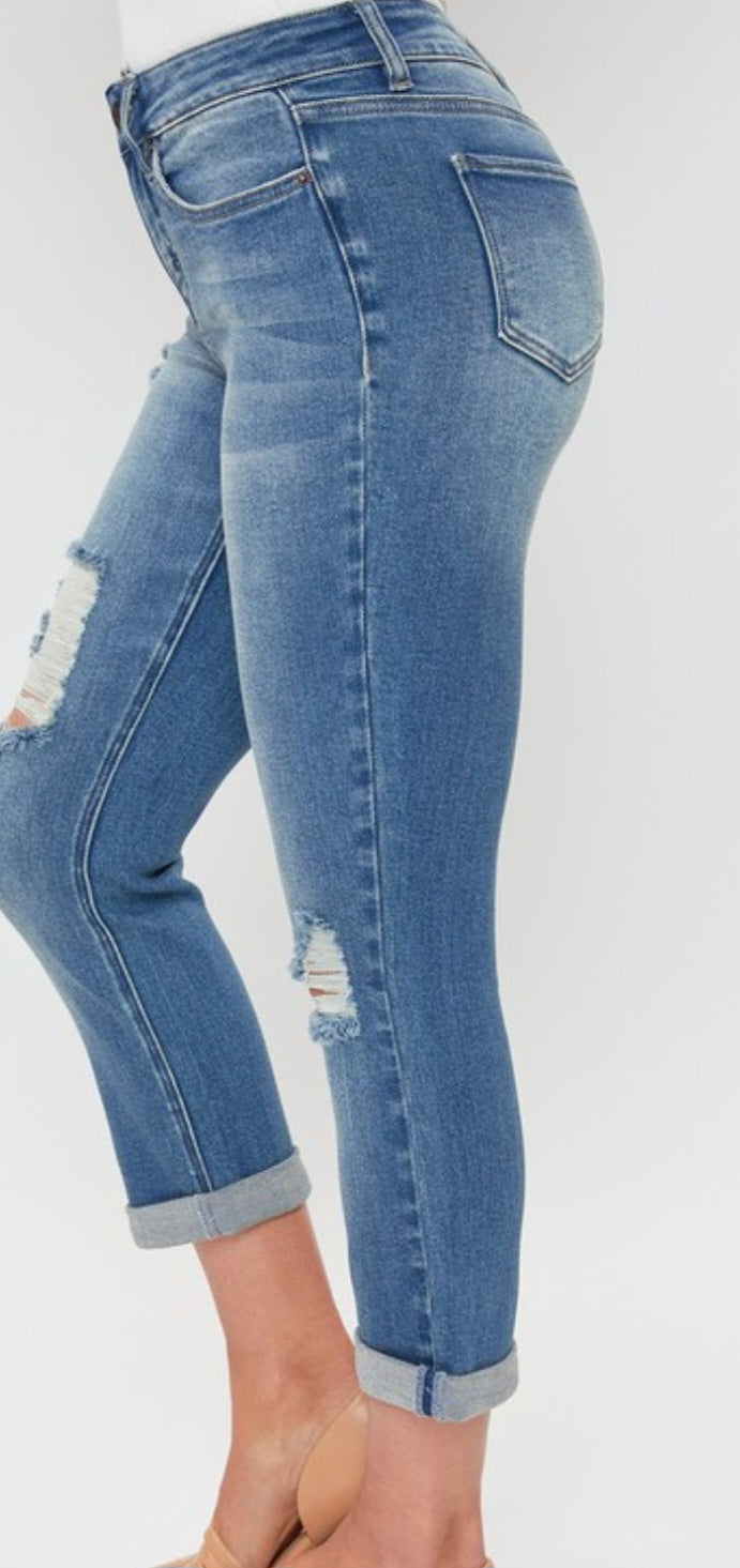 Petite Slim Straight Jean - sale