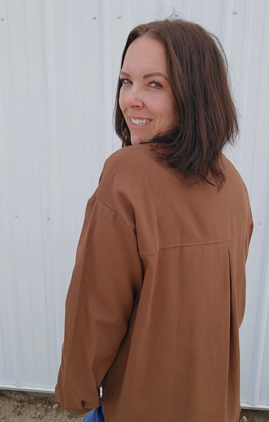 Cadence Chestnut Blouse
