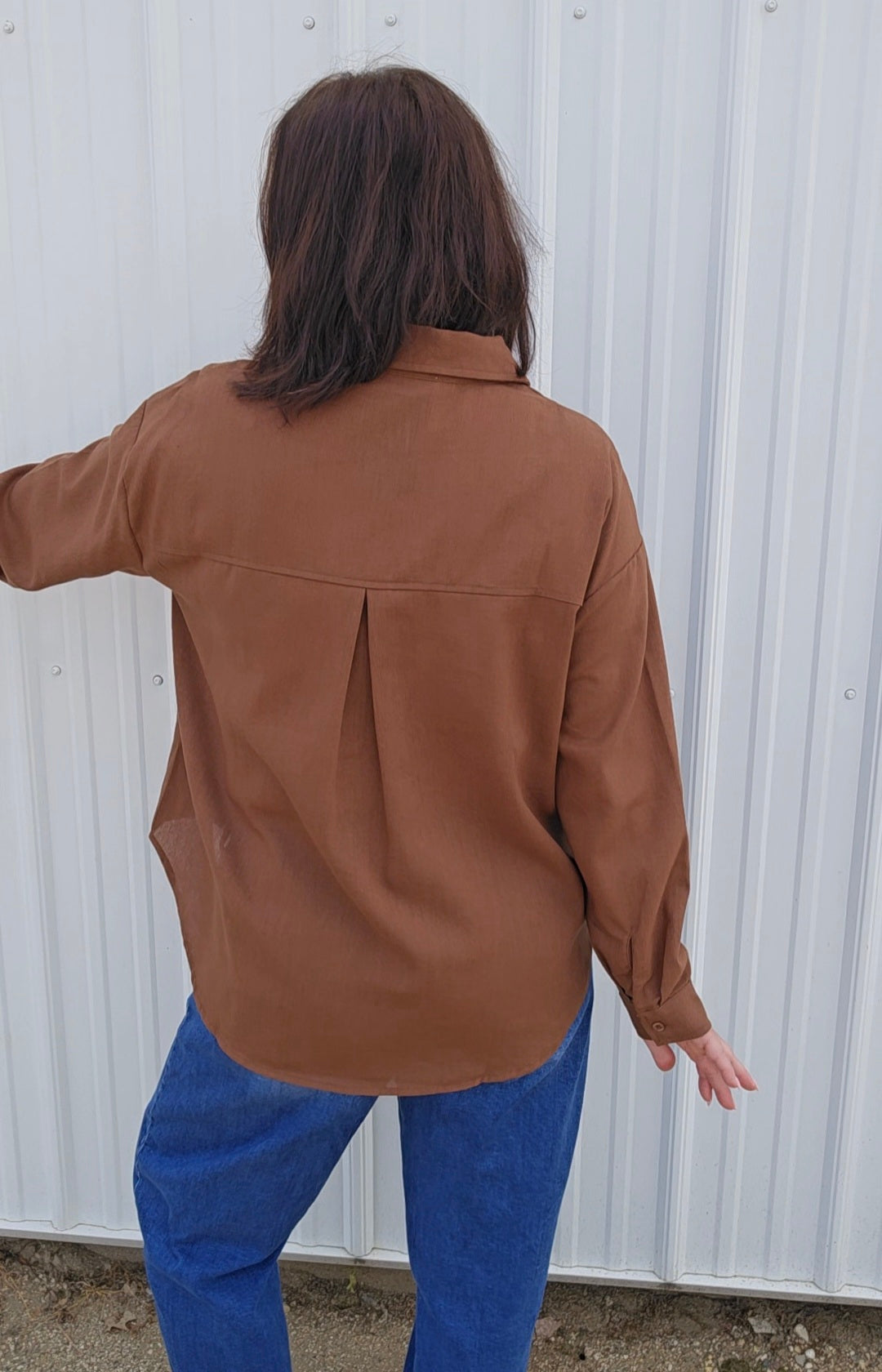 Cadence Chestnut Blouse