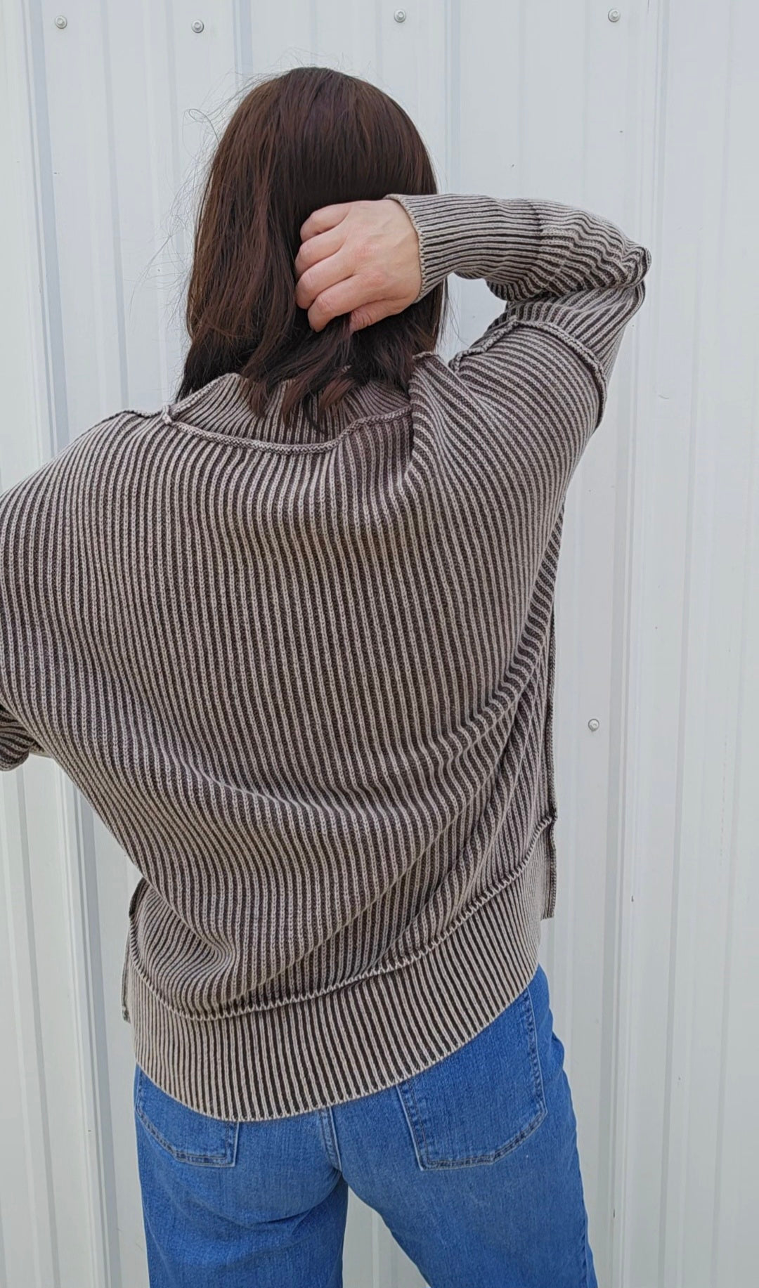 Sissy Side Slit Sweater