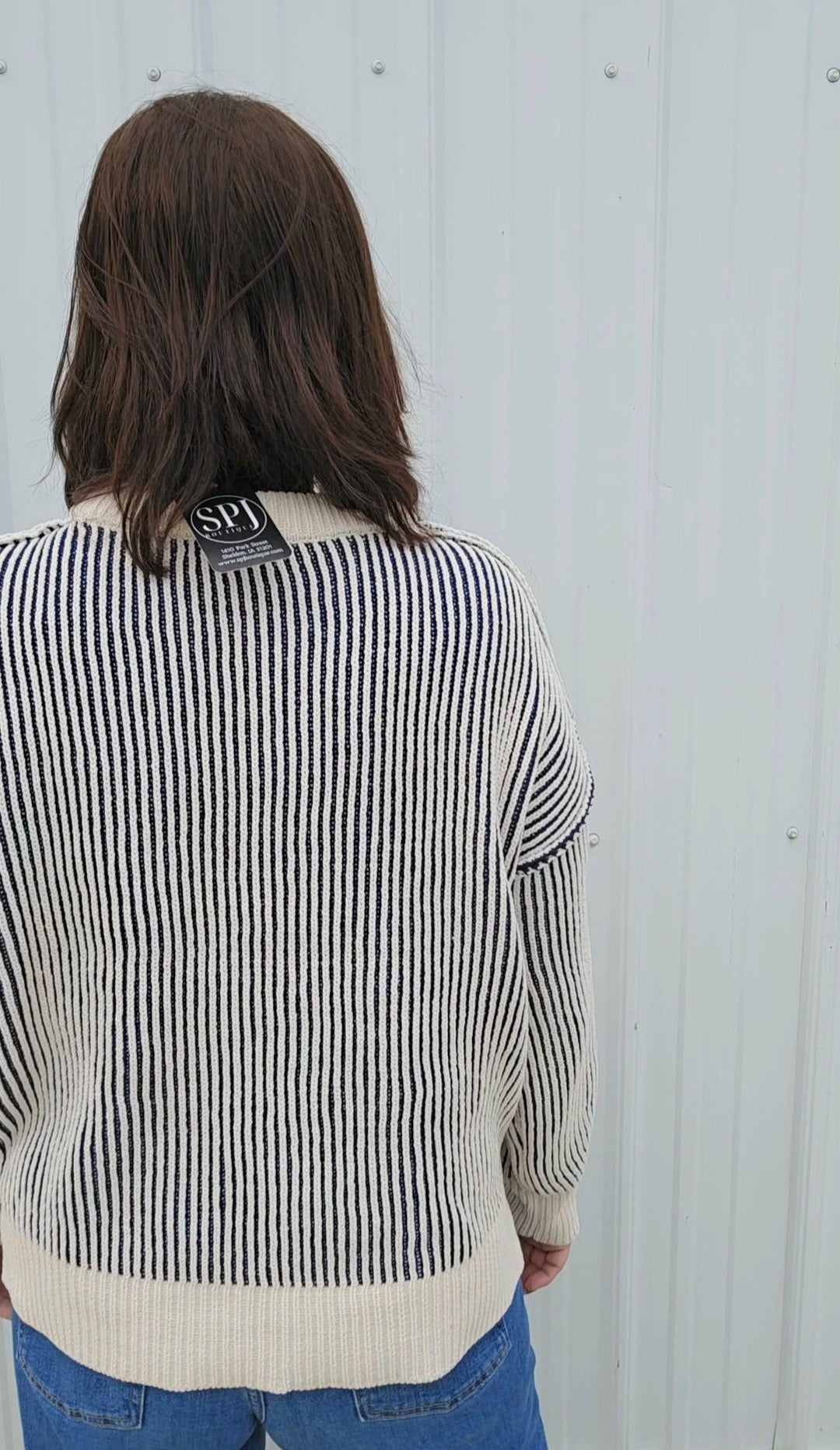 Tina Two Tone Sweater