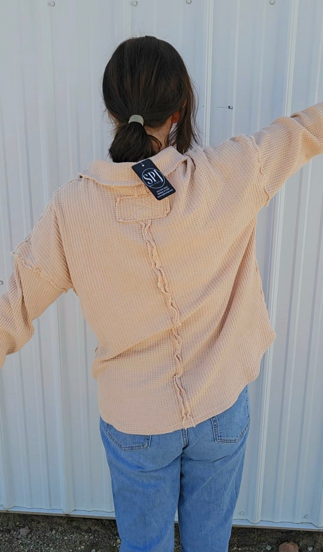 Winry Mineral Collared Top