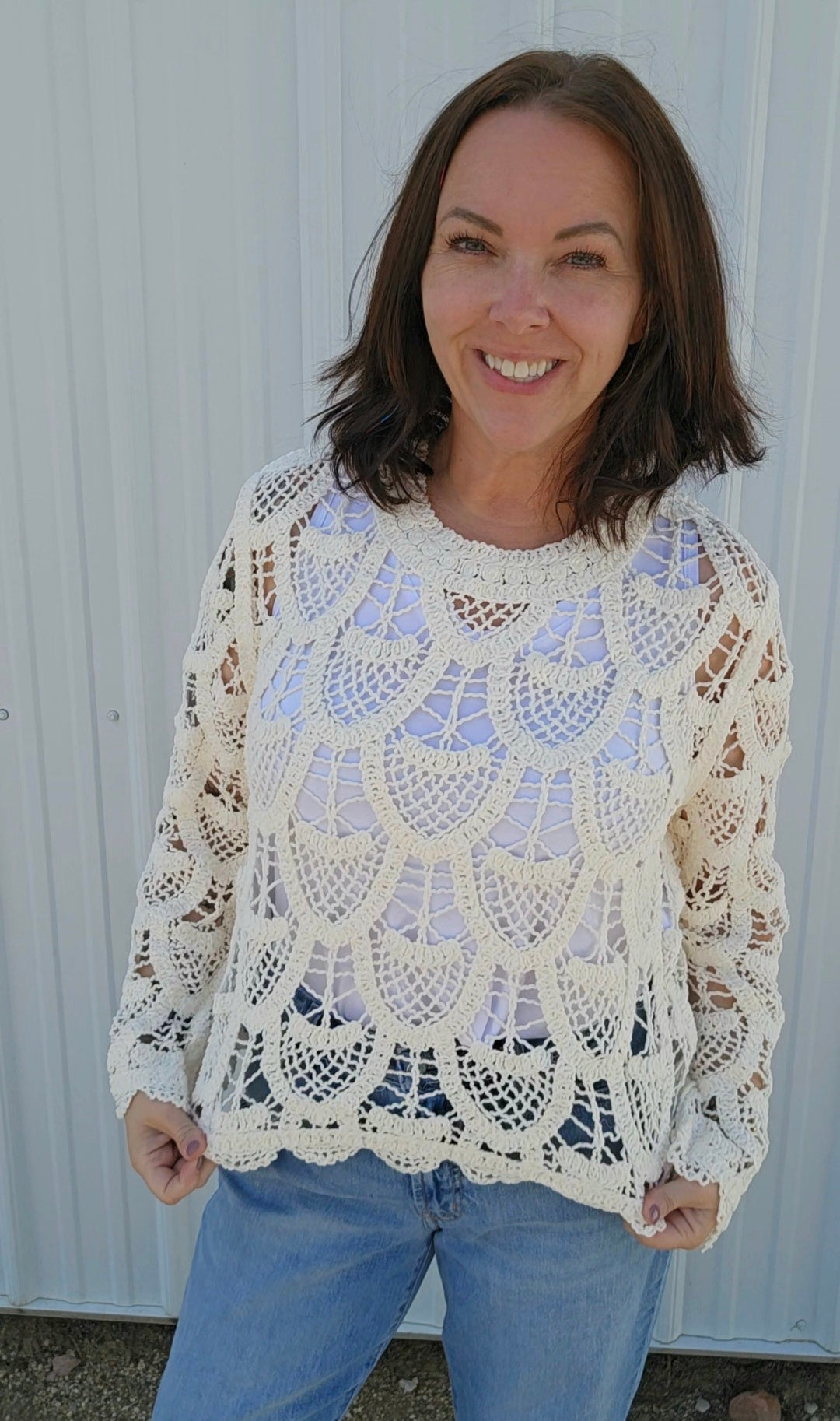 Crissi Crochet Top - ONE SIZE