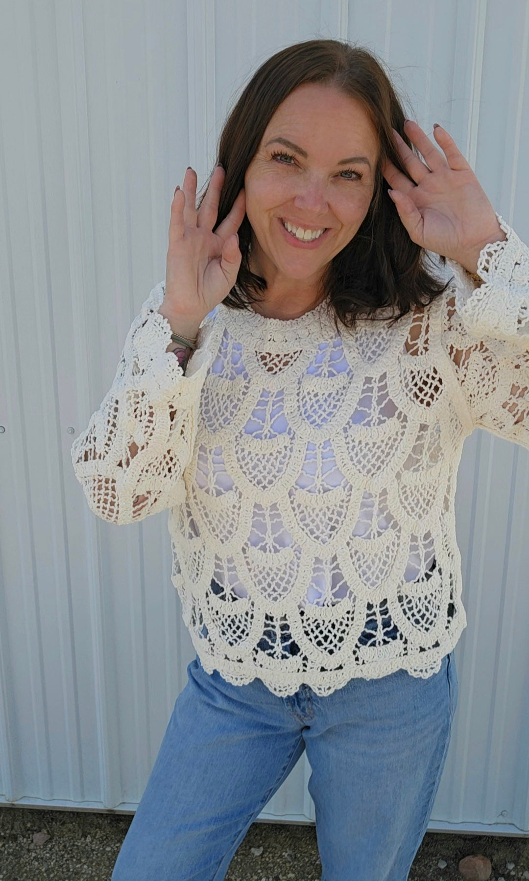 Crissi Crochet Top - ONE SIZE