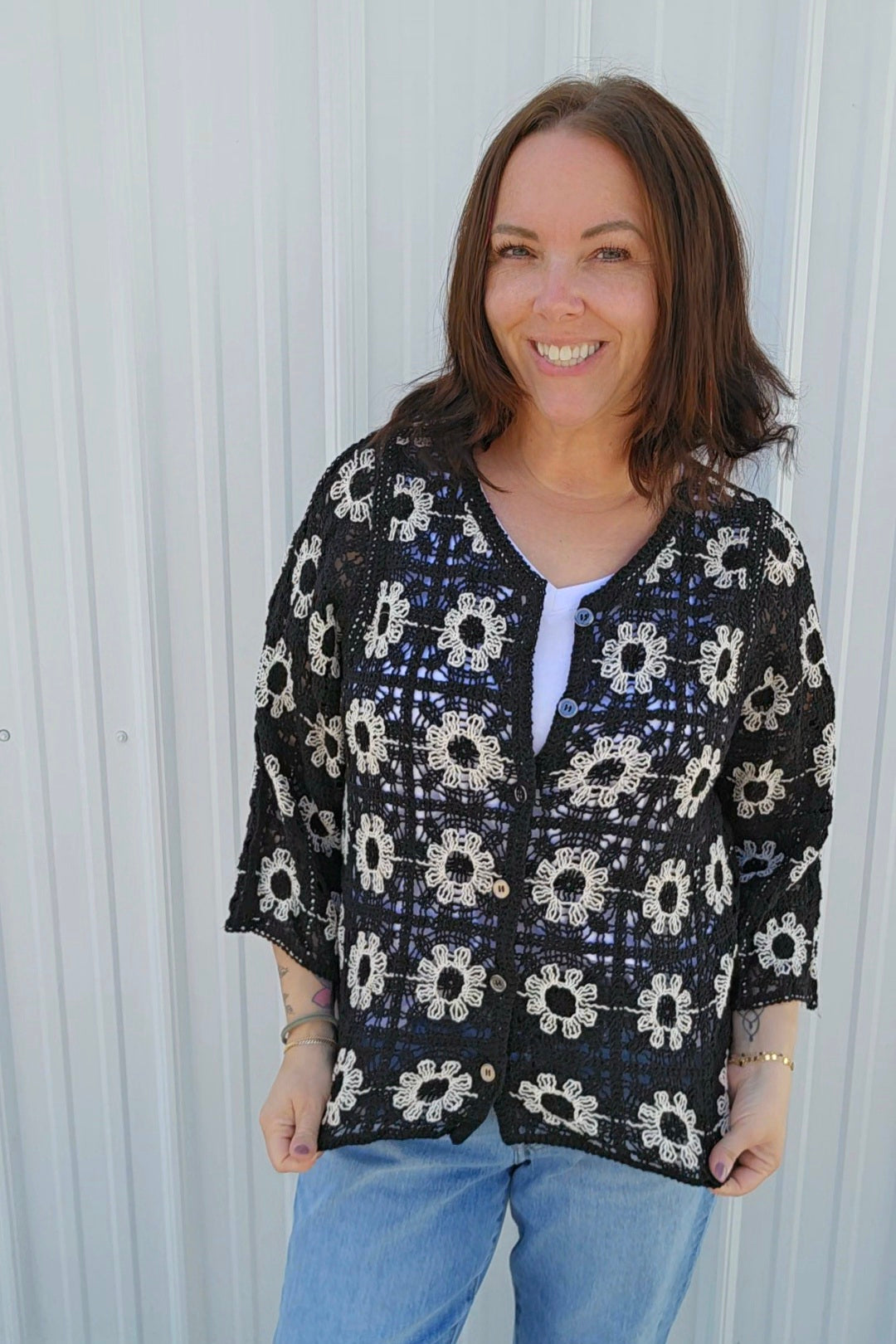 Cosmia Crochet Cardigan