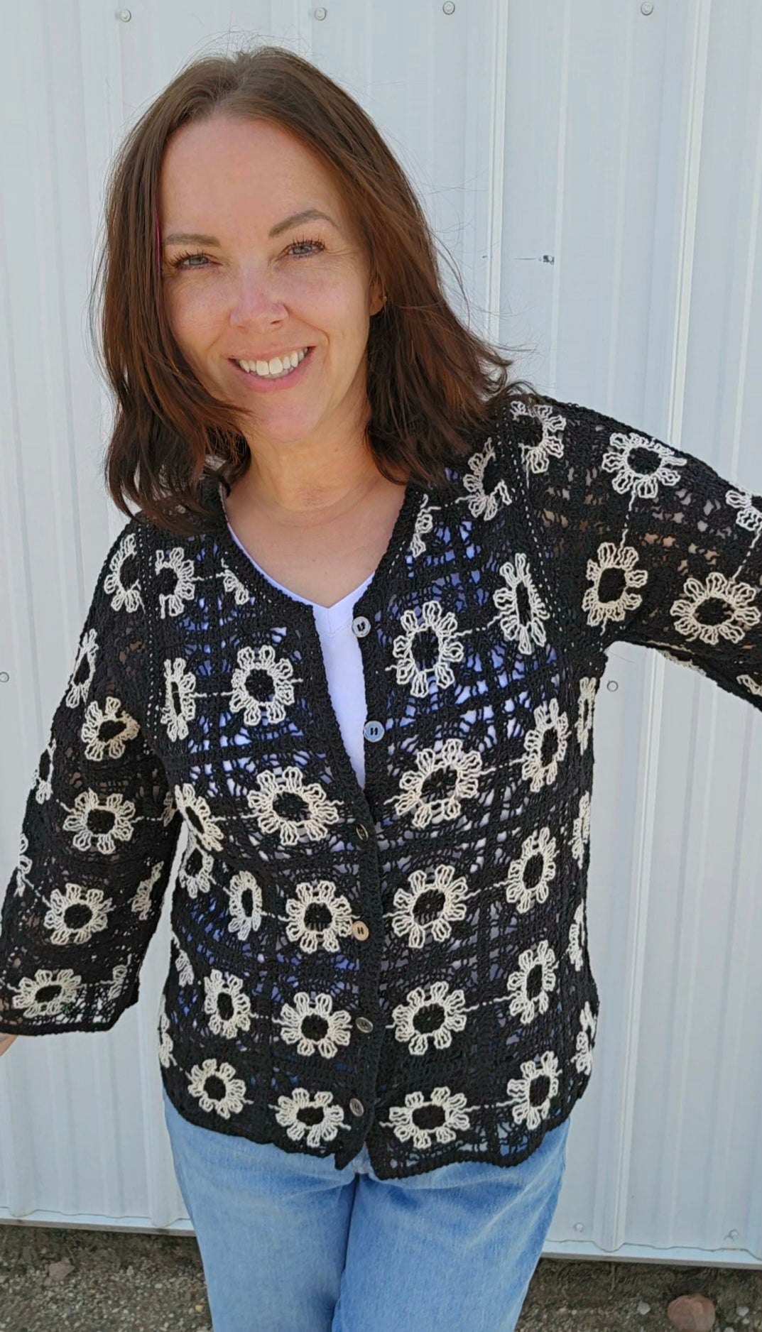 Cosmia Crochet Cardigan