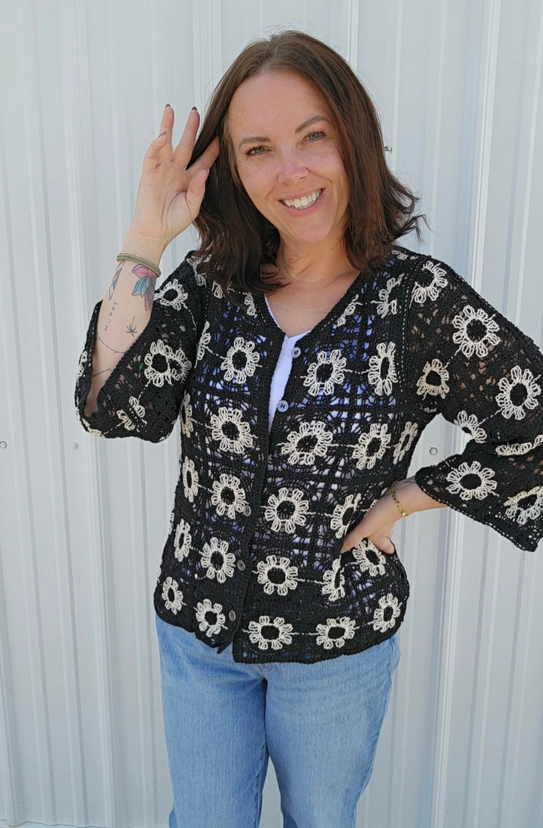 Cosmia Crochet Cardigan