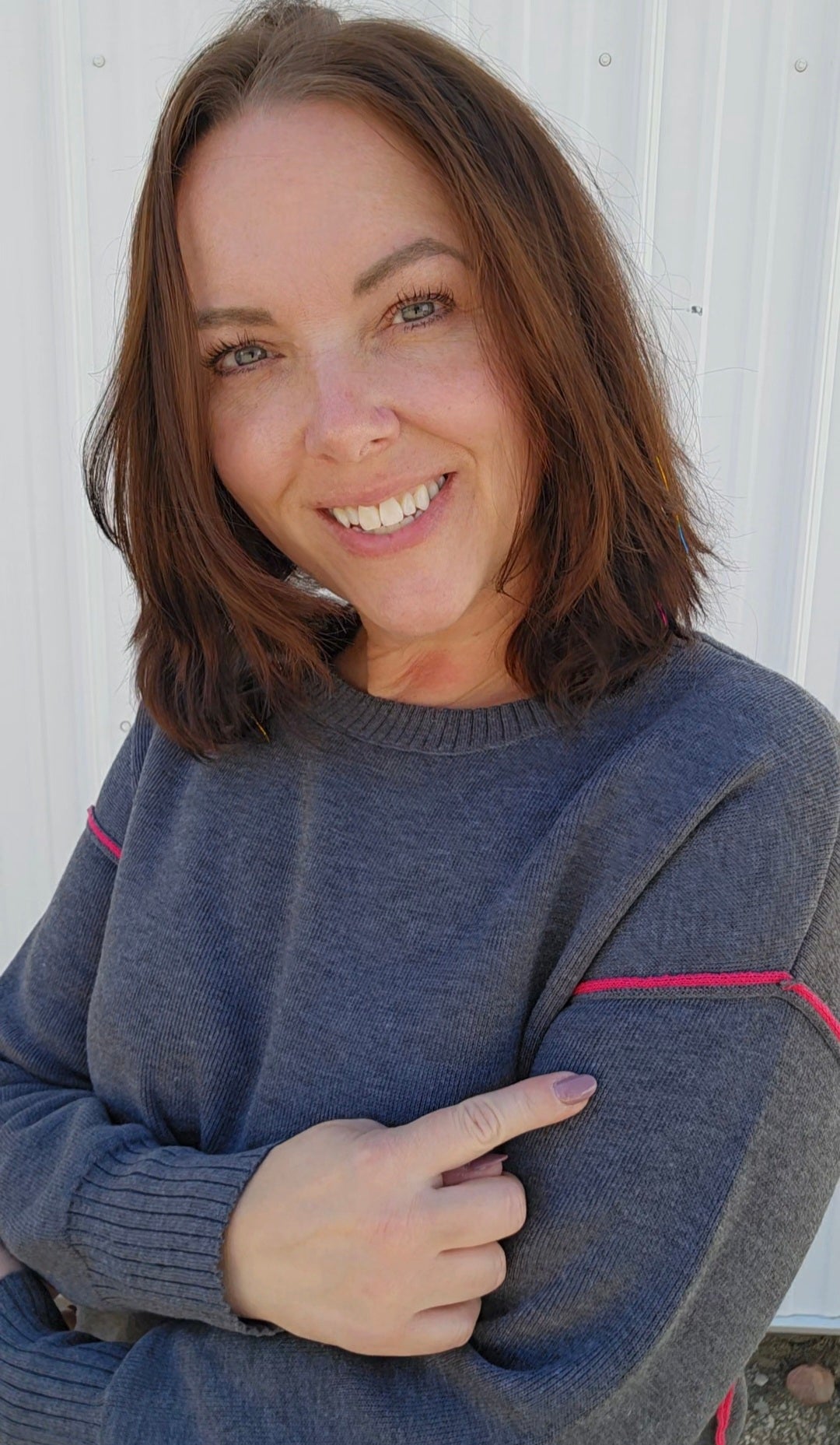 Saylor Charcoal Sweater