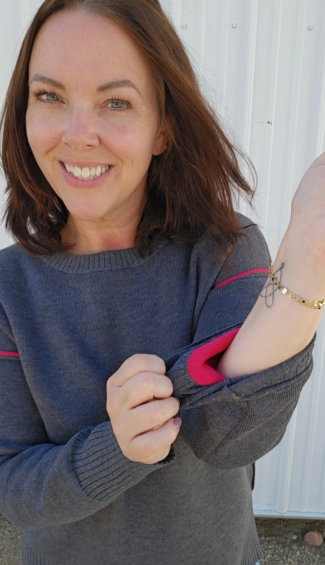 Saylor Charcoal Sweater