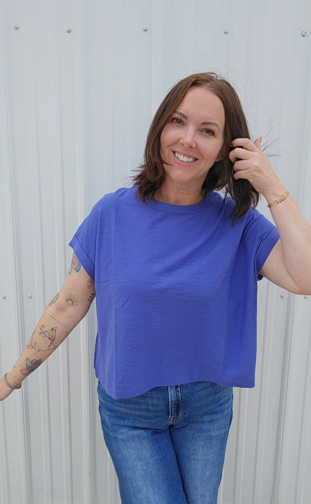 Sabrina Slub Tee