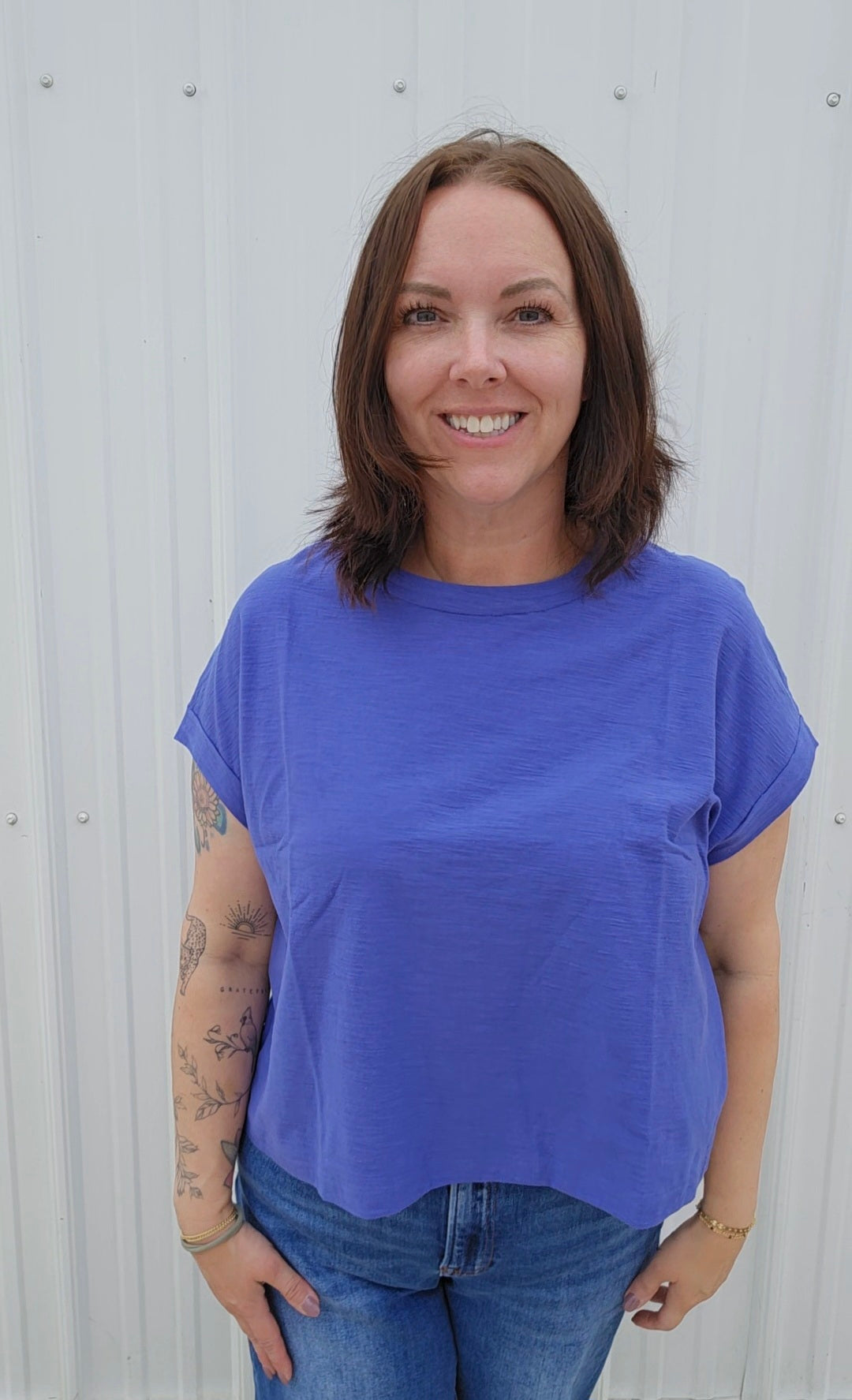 Sabrina Slub Tee