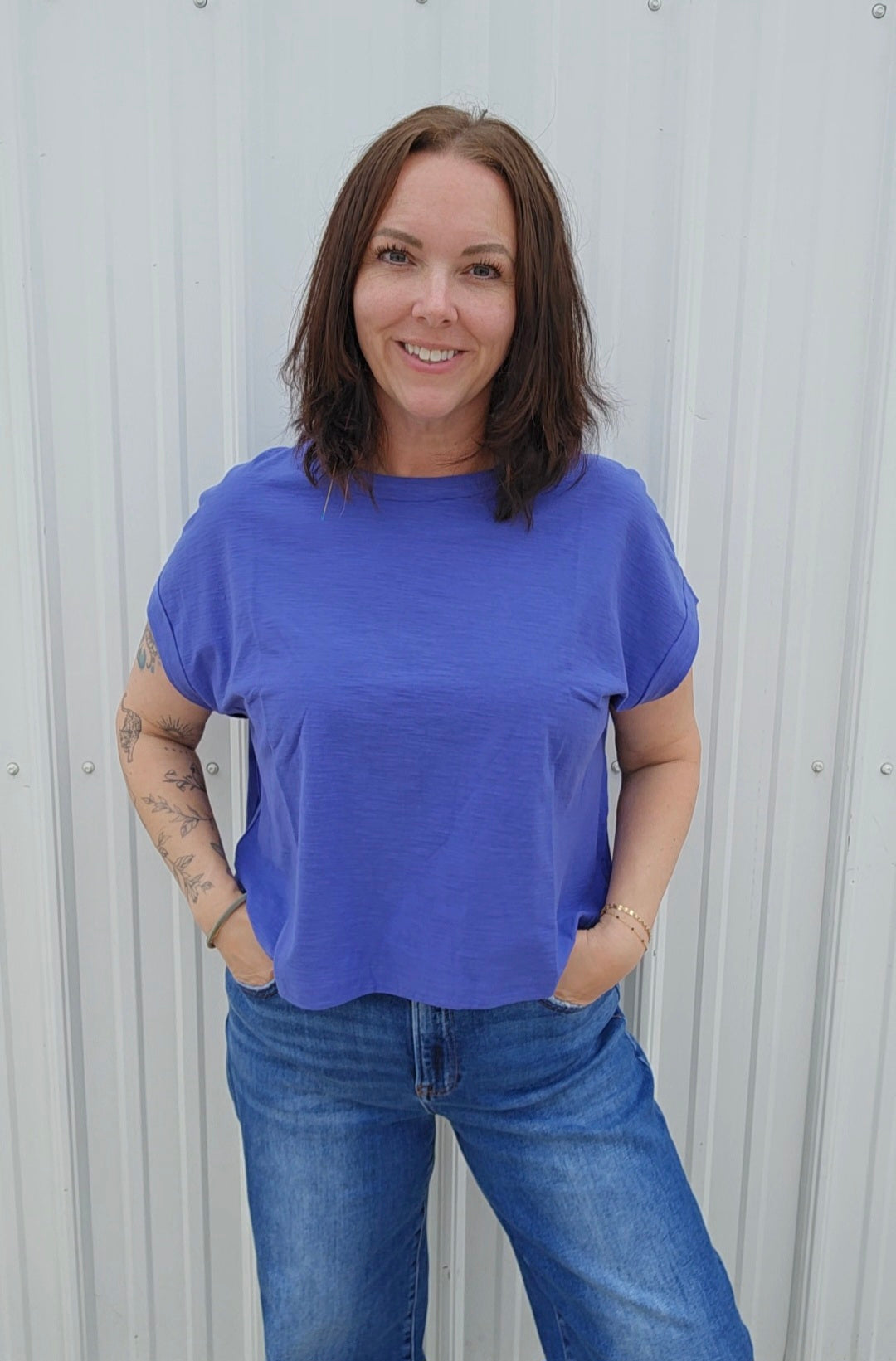 Sabrina Slub Tee