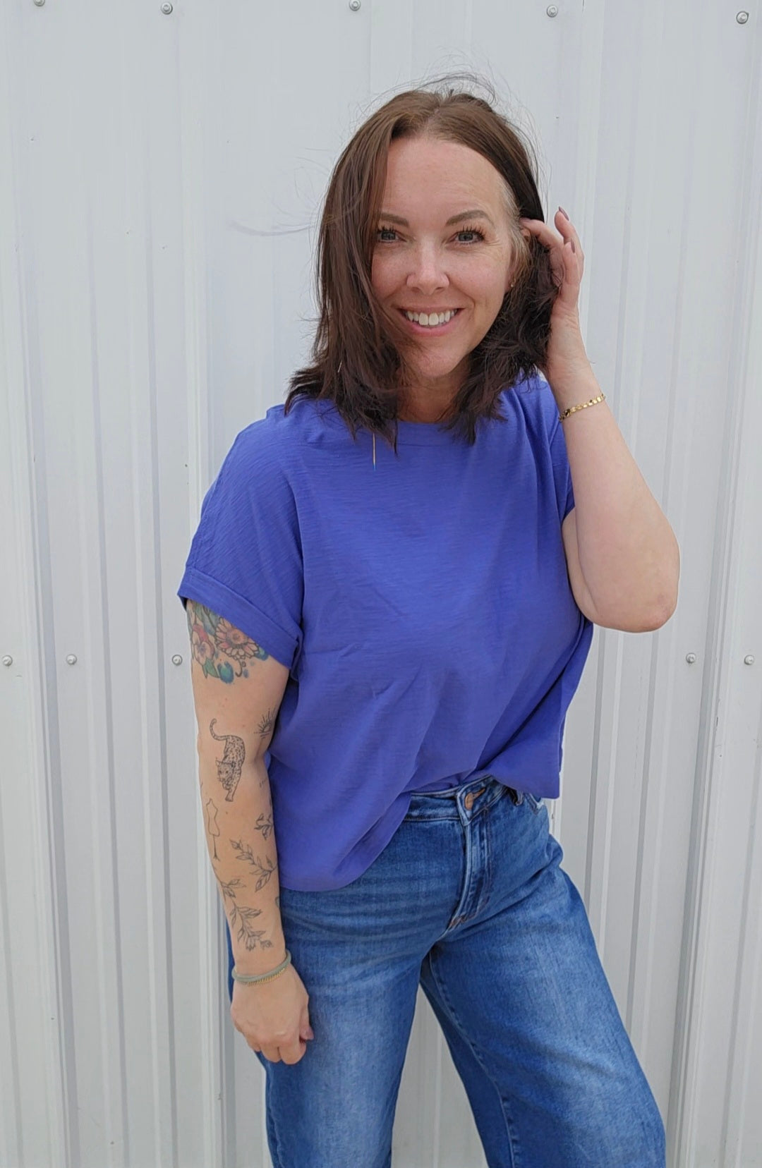 Sabrina Slub Tee