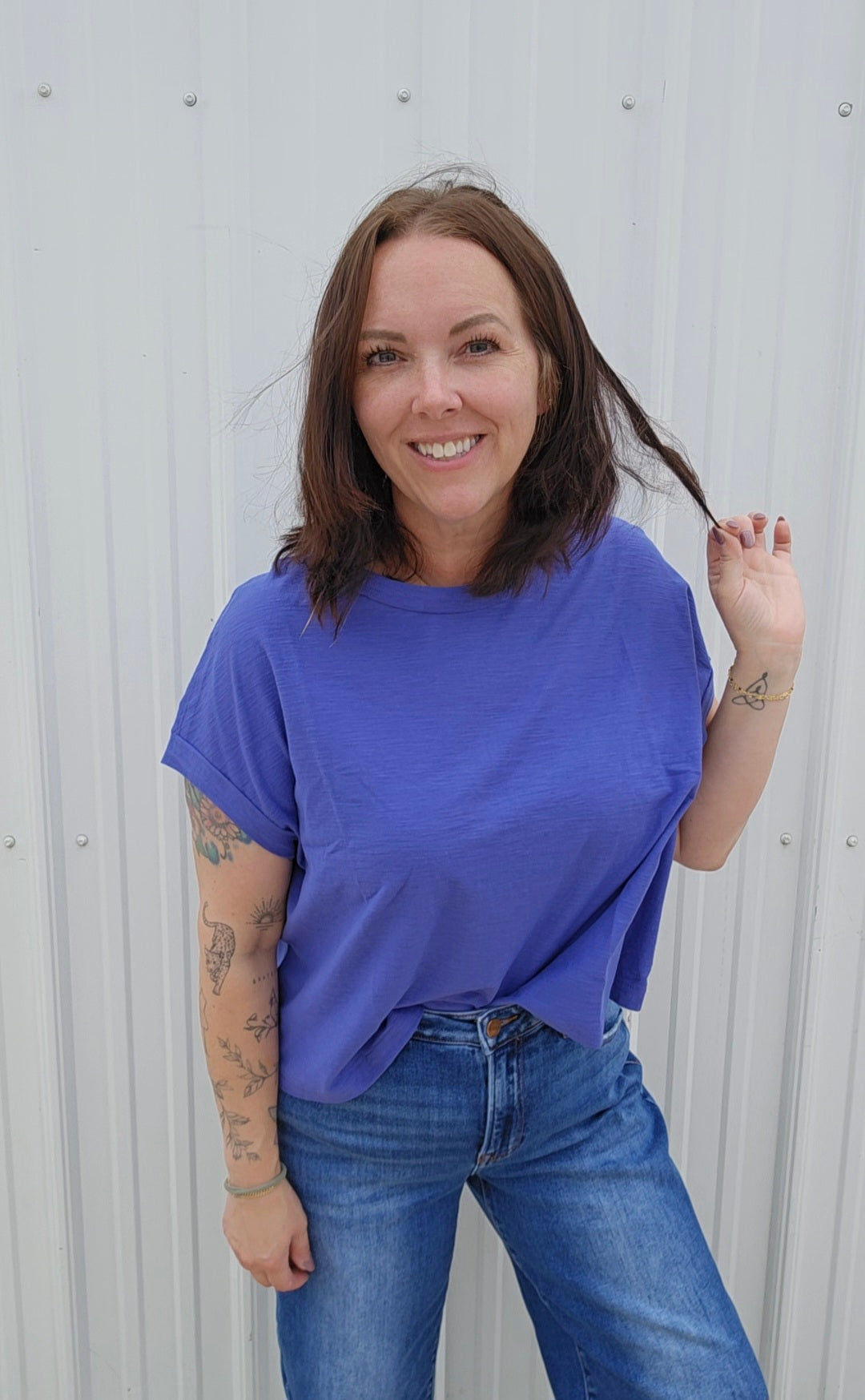 Sabrina Slub Tee