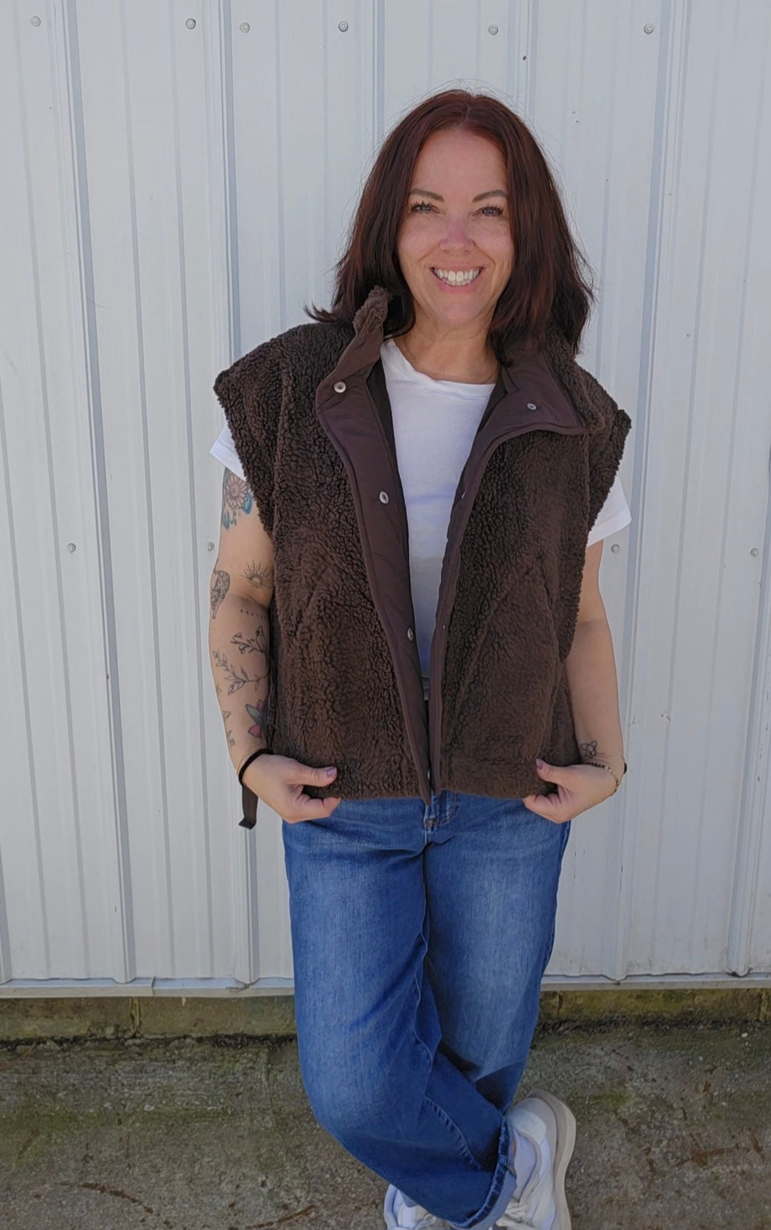 Lydia Sherpa Vest
